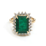 Emerald Diamond Ring
