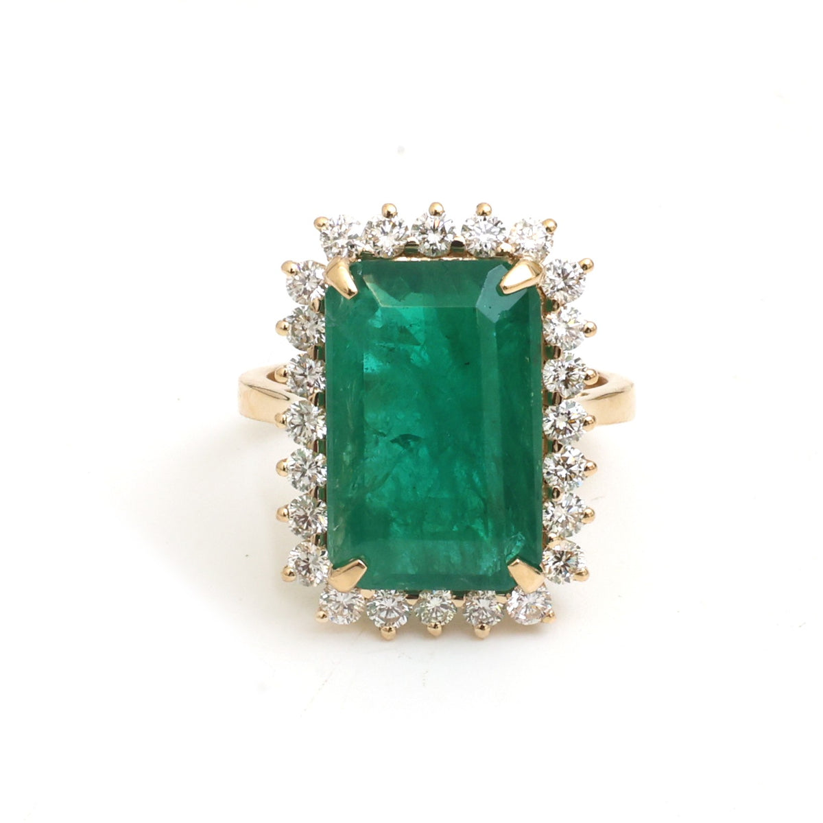 Emerald Diamond Ring