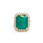 Emerald Diamond Ring