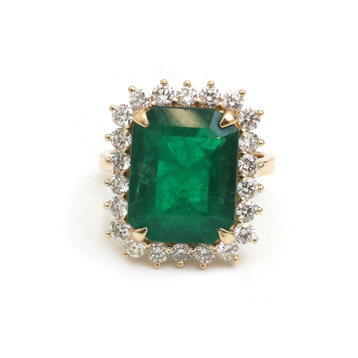 Emerald Diamond Ring