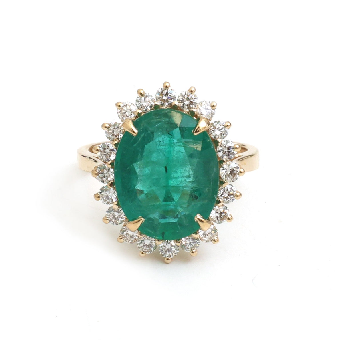 Emerald Diamond Ring