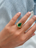 Emerald Diamond Ring
