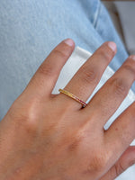 Rainbow Sapphire Ring