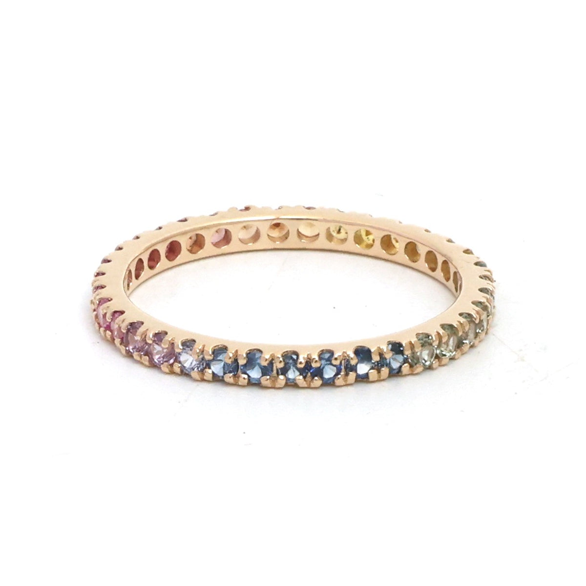 Rainbow Sapphire Ring