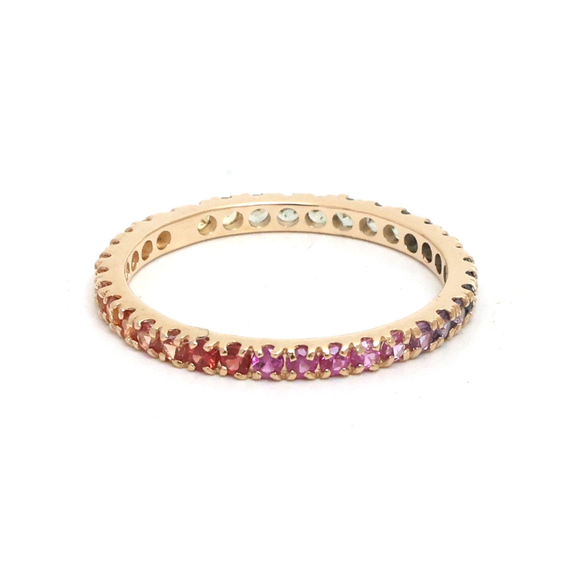 Rainbow Sapphire Ring