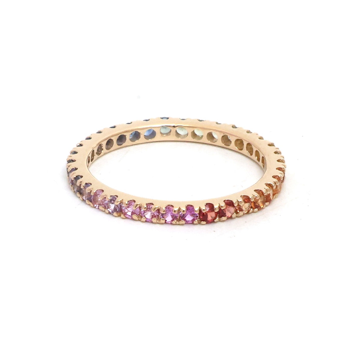 Rainbow Sapphire Ring