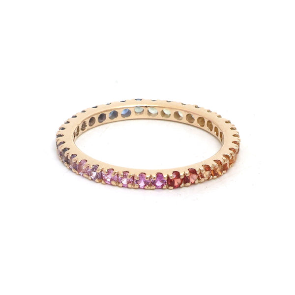 Rainbow Sapphire Ring
