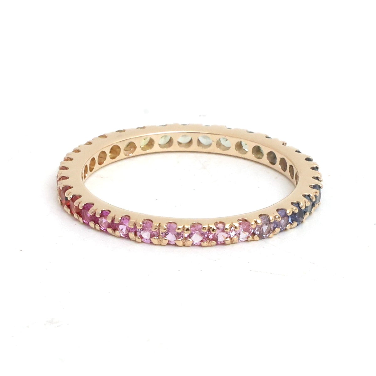Rainbow Sapphire Ring