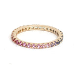 Rainbow Sapphire Ring