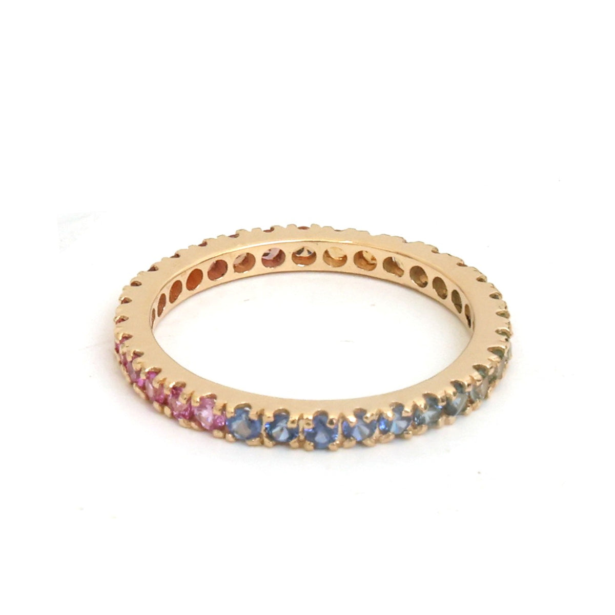 Rainbow Sapphire Ring