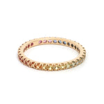 Rainbow Sapphire Ring