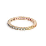 Rainbow Sapphire Ring