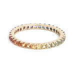 Rainbow Sapphire Ring