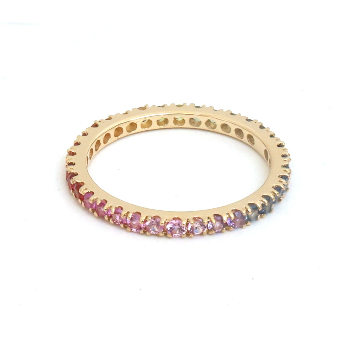 Rainbow Sapphire Ring