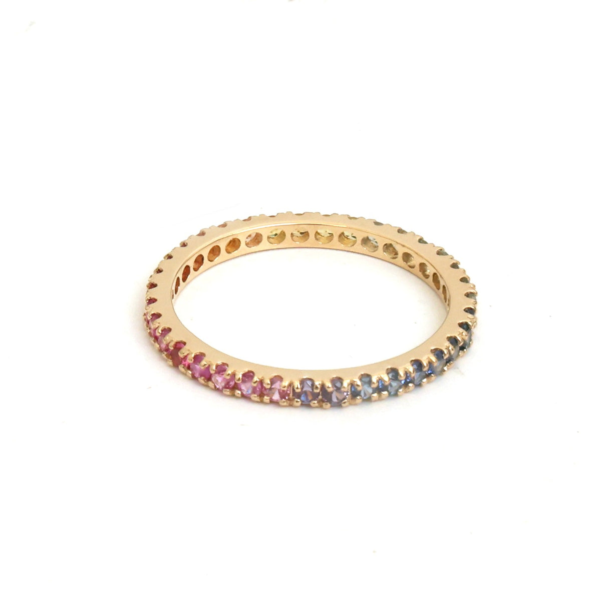 Rainbow Sapphire Ring