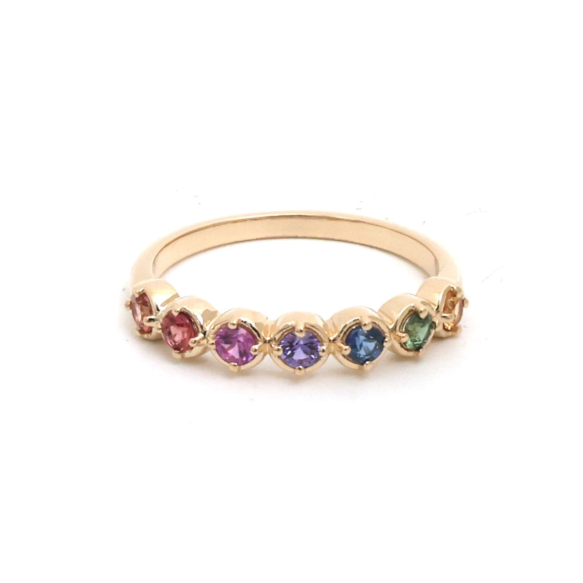 Rainbow Sapphire Ring