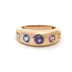 Rainbow Sapphire Ring