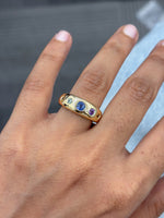 Rainbow Sapphire Ring