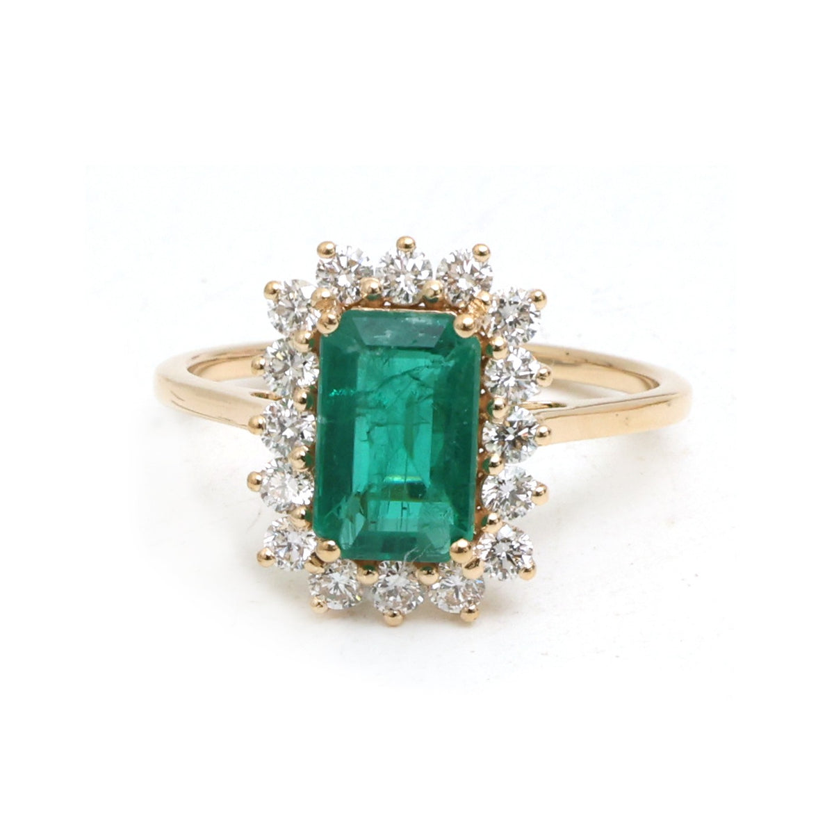 Emerald Diamond Ring