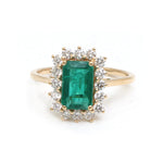 Emerald Diamond Ring