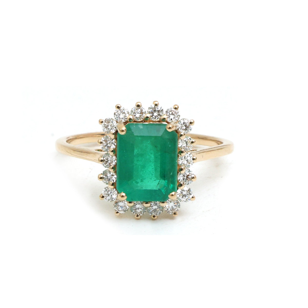 Emerald Diamond Ring
