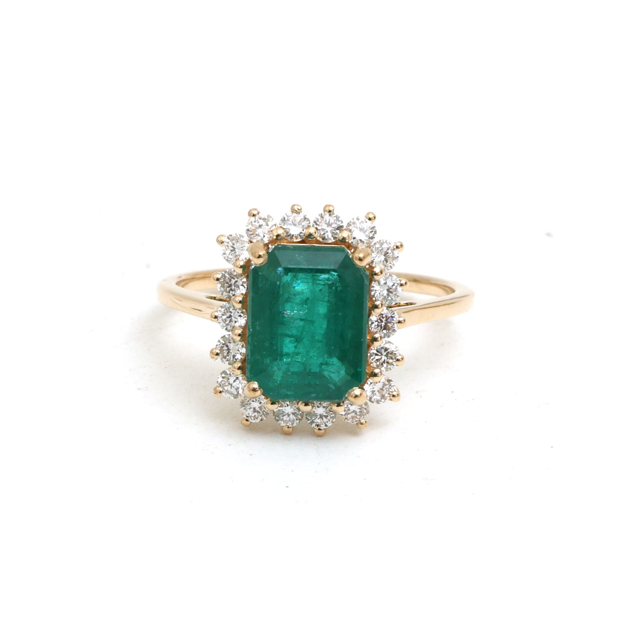 Emerald Diamond Ring