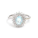 Paraiba Tourmaline Diamond Ring