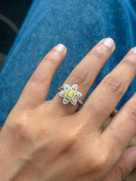 Diamond Yellow Diamond Ring