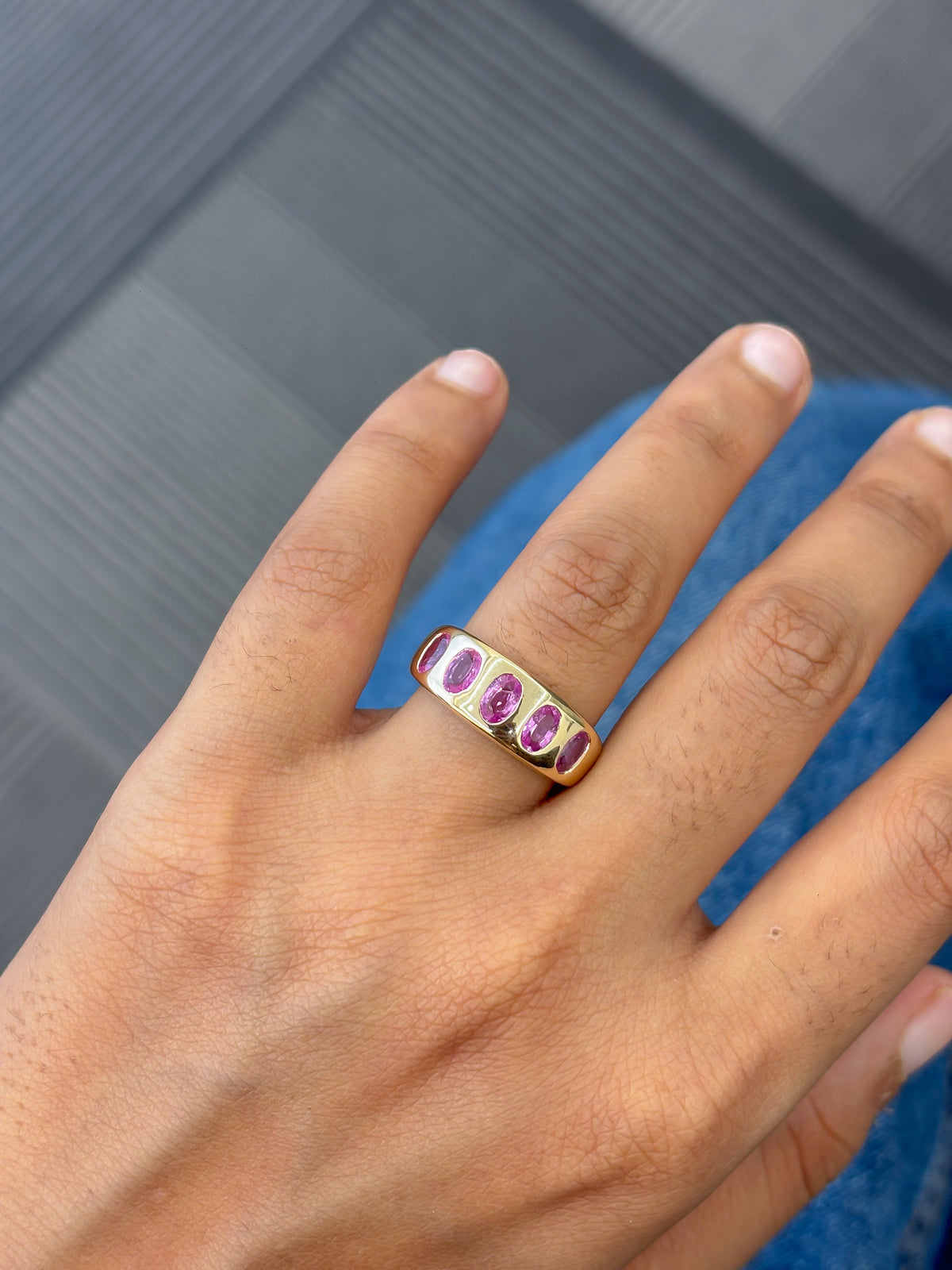 Pink Sapphire Ring