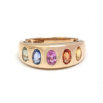 Rainbow Sapphire Ring