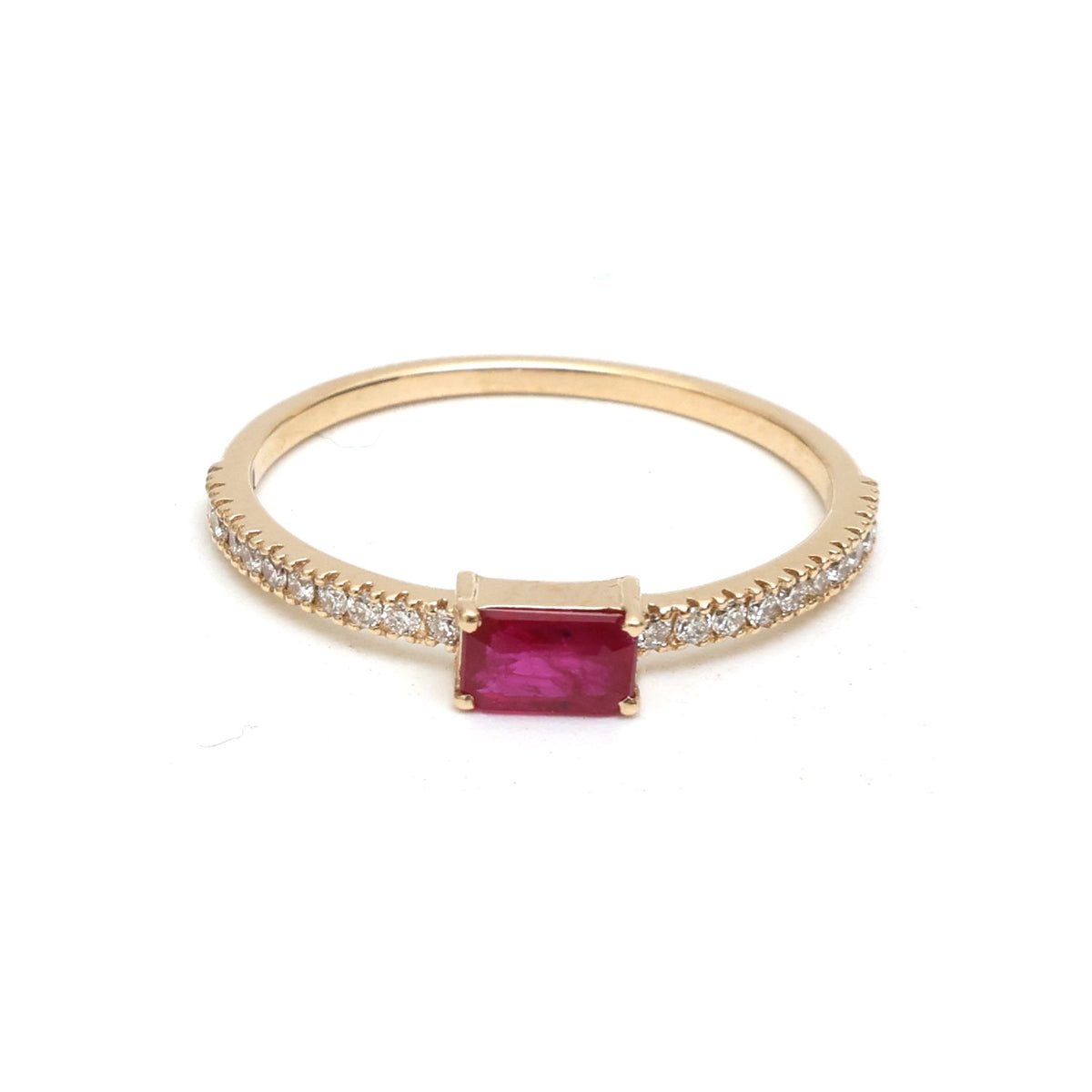 Ruby Diamond Ring