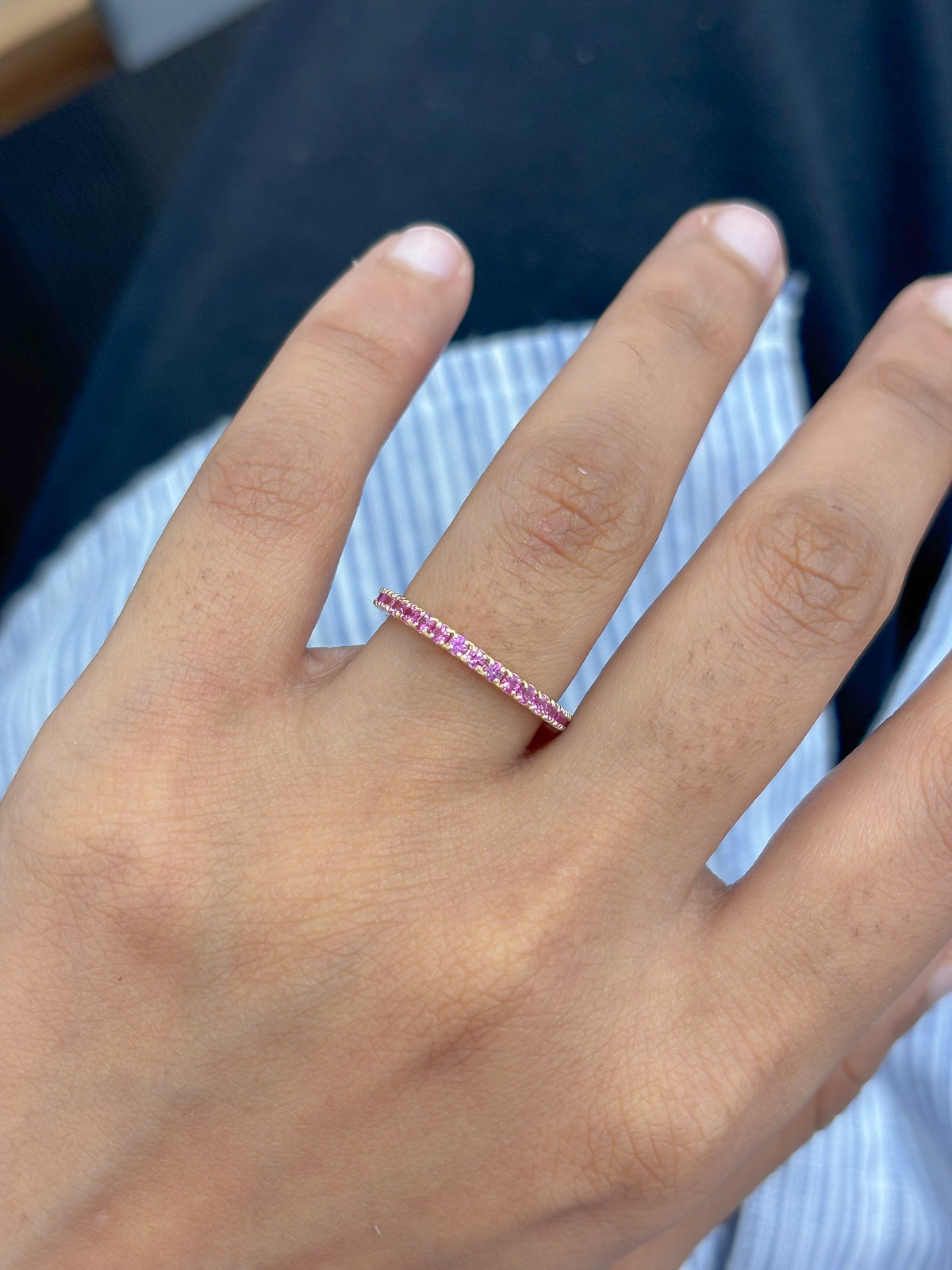 Pink Sapphire Ring
