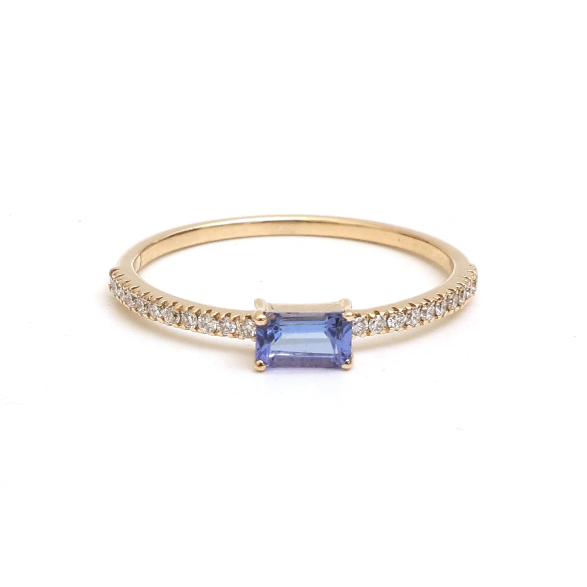 Tanzanite Diamond Ring
