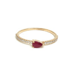Ruby Diamond Ring