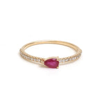Ruby Diamond Ring