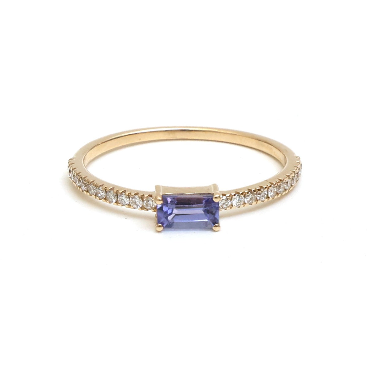 Tanzanite Diamond Ring