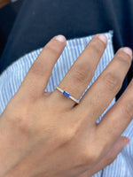 Tanzanite Diamond Ring