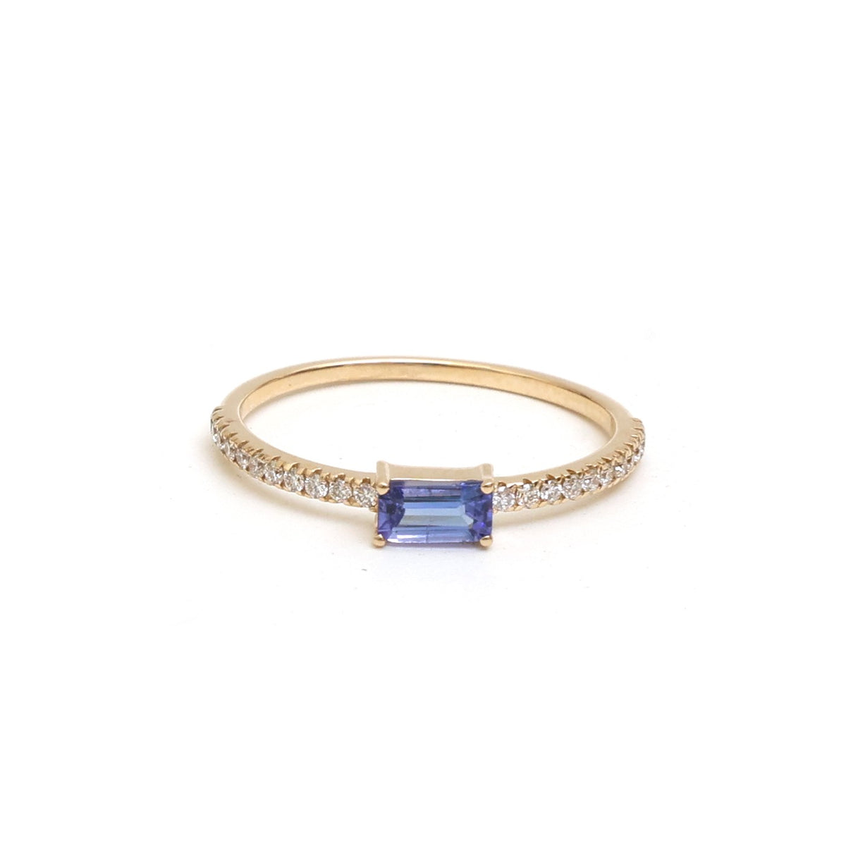 Tanzanite Diamond Ring