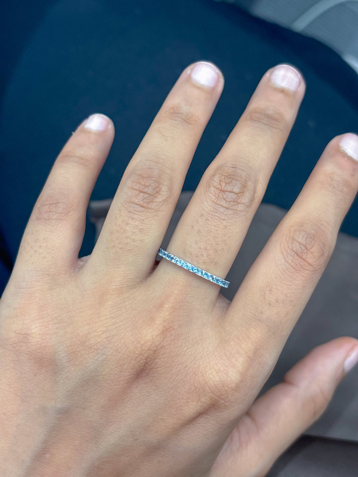 Blue Topaz Ring