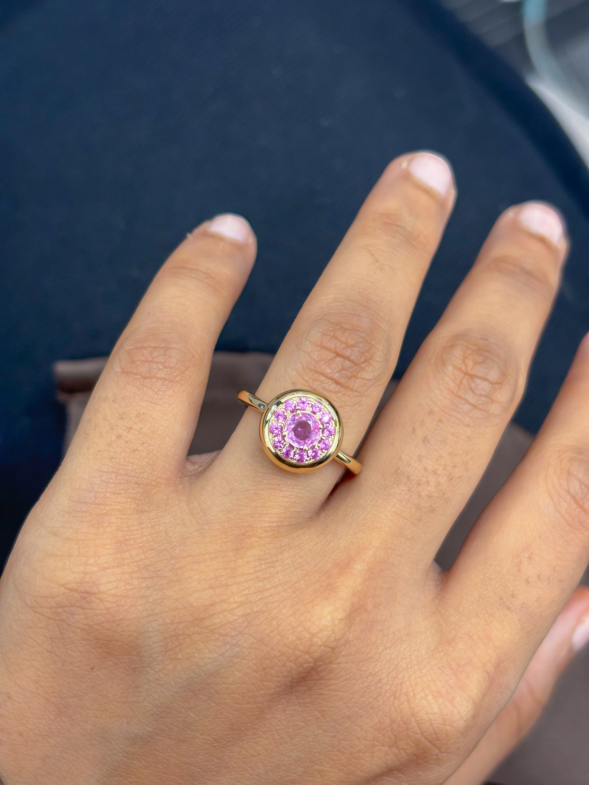 Pink Sapphire Ring