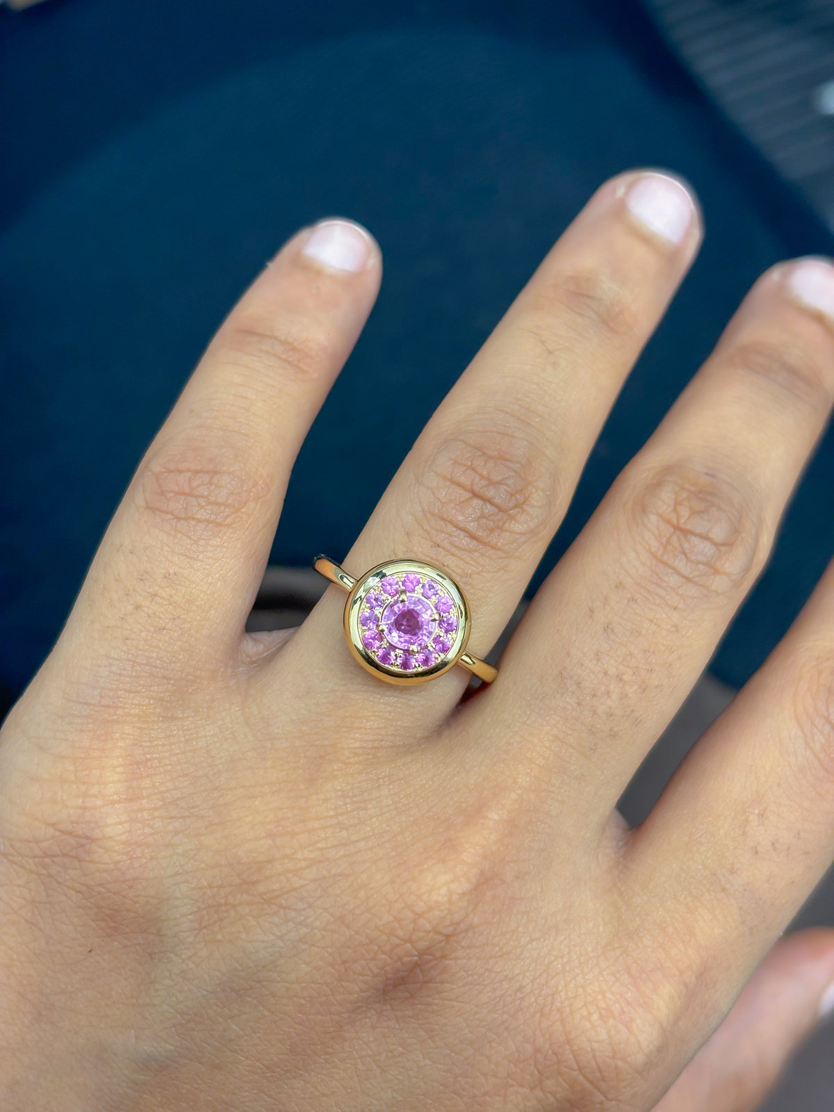 Pink Sapphire Ring