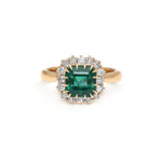 Emerald Diamond Ring