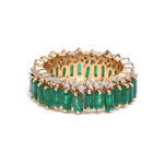Emerald Diamond Ring