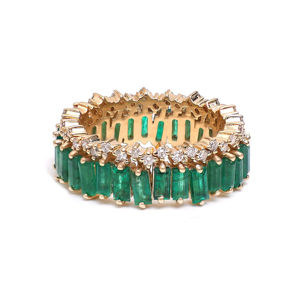 Emerald Diamond Ring