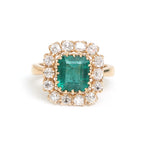 Emerald Diamond Ring