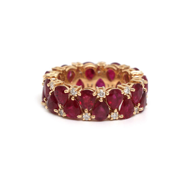 Ruby Diamond Ring