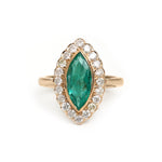 Emerald Diamond Ring