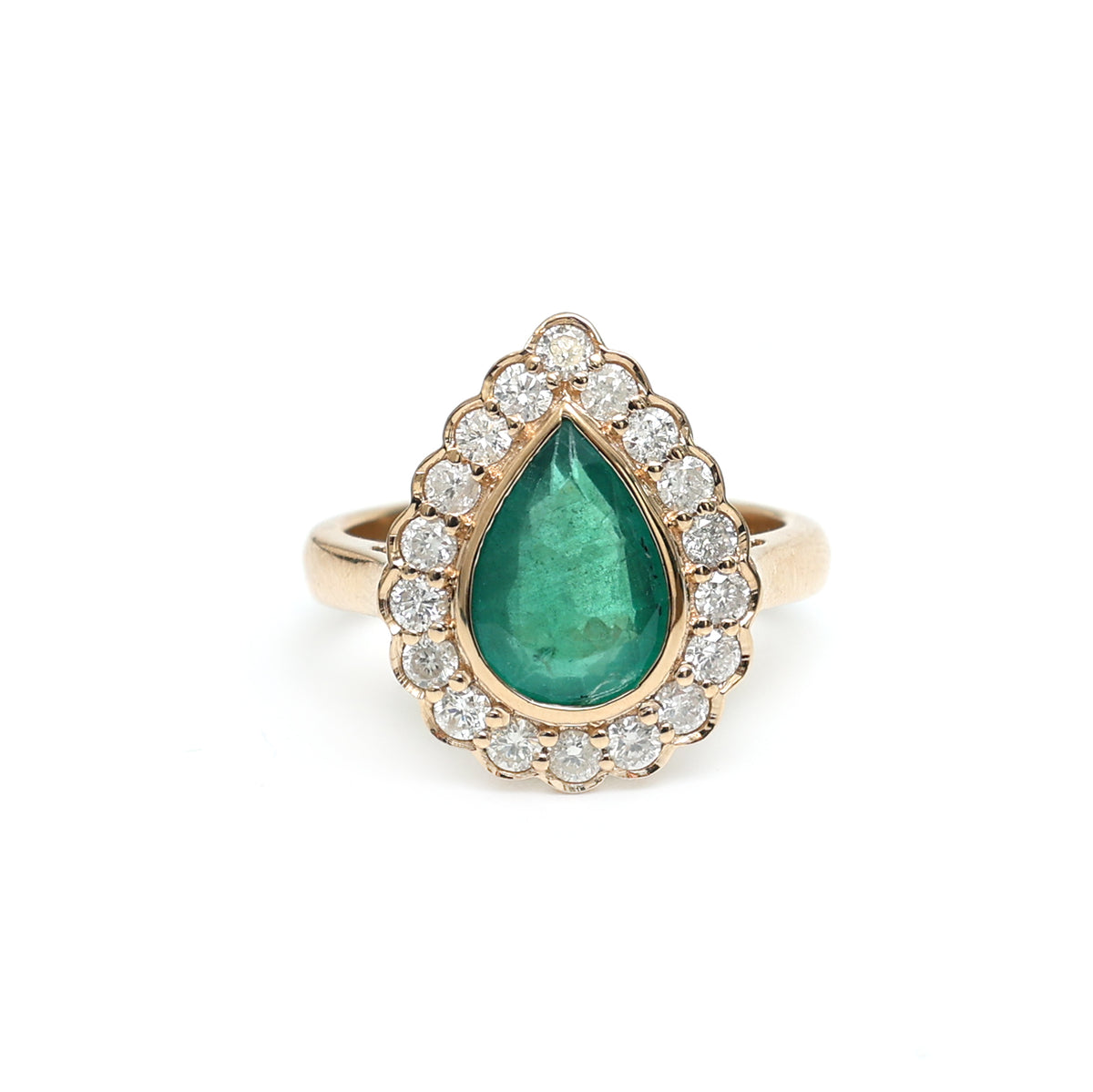 Emerald Diamond Ring