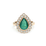 Emerald Diamond Ring
