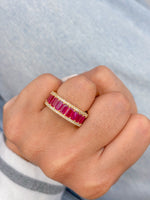 Ruby Diamond Ring